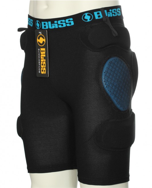 Bliss ARG Crash Pants, kort - Black