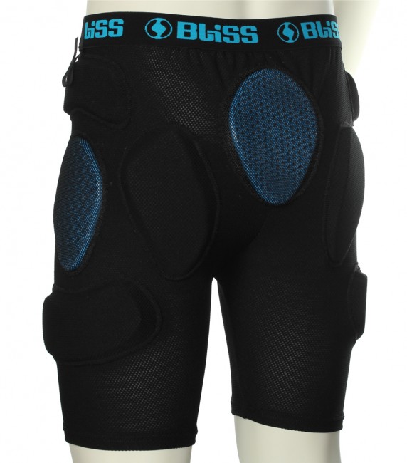 Bliss ARG Crash Pants, kort - Black