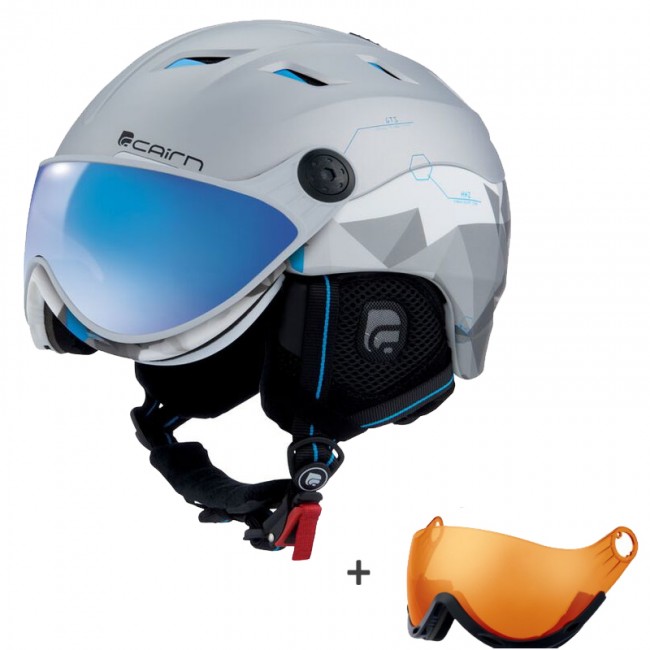 Cairn Spectral Visor Magnet Ium Ski Helmet With Camouflage cairn kopen in de aanbieding Cairn Spectral Visor Magnet Ium Ski Helmet With Camouflage cairn kopen in de aanbieding