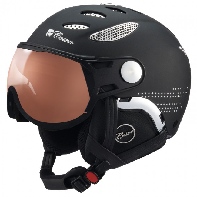 Cairn Cosmos Photochromic Ski Helmet With Visor Crystal Riviera cairn kopen in de aanbieding Cairn Cosmos Photochromic Ski Helmet With Visor Crystal Riviera cairn kopen in de aanbieding