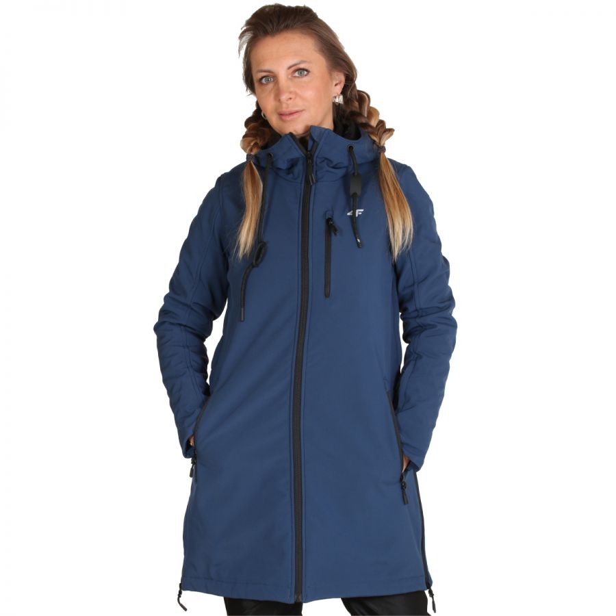 long softshell coat