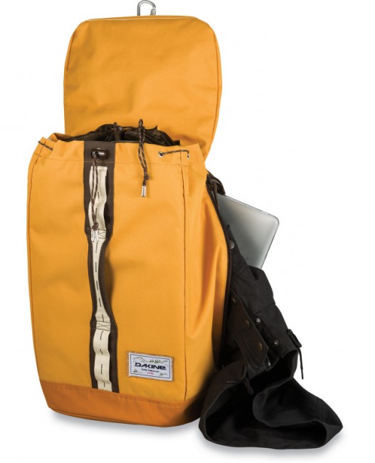 dakine yellow backpack